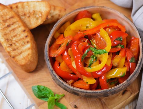 Karışık Biber Salatası Tarifi