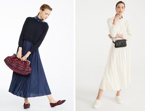 MaxMara İki Parça Görünümlü Elbise