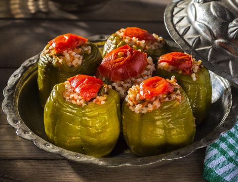 Zeytinyağlı Dolma Biber Tarifi