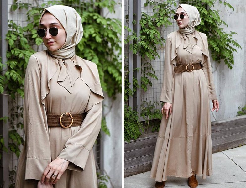 Cecosh Collection Kemerli Elbise