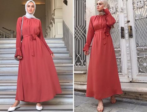 Minal Design Tesettür Elbise
