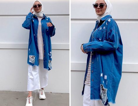 Melike Tatar Denim Gömlek