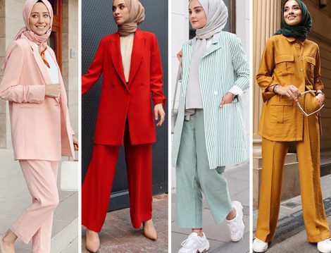 Ofis Stiline Uygun Renkli Takımlar