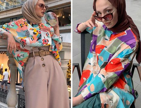Pop-Art Desenli Renkli Tasarımlar