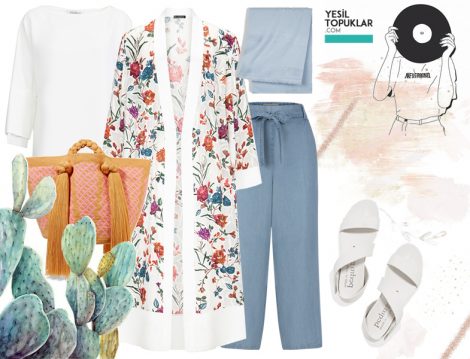 Tesettür Kimono Kombinleri 2019 