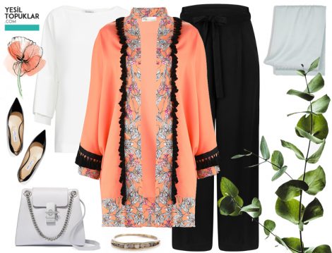 Tesettür Kimono Kombinleri 2019 
