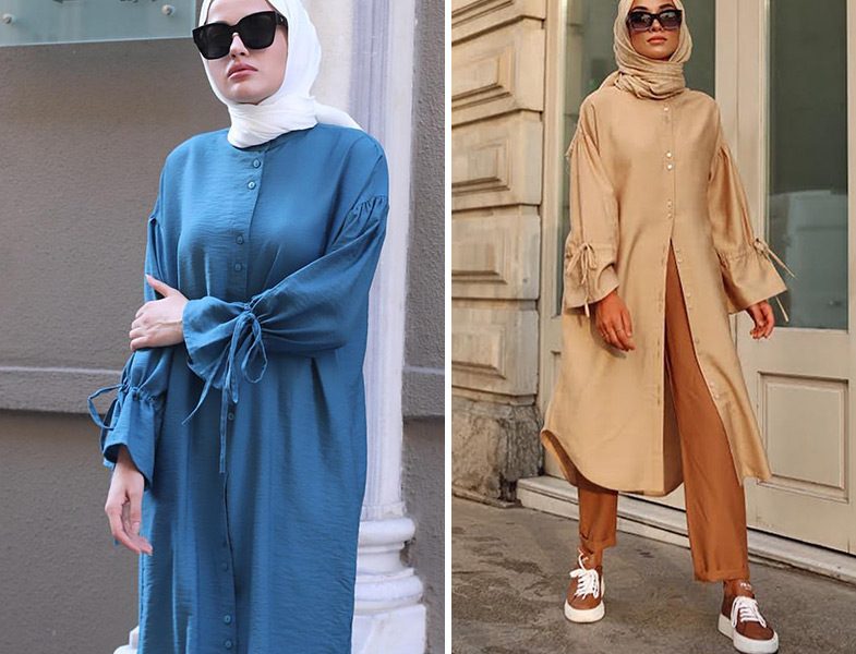 Kadriye Baştürk Oversize Uzun Gömlek