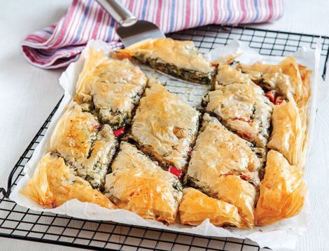 Sebzeli Kesme Baklava Börek