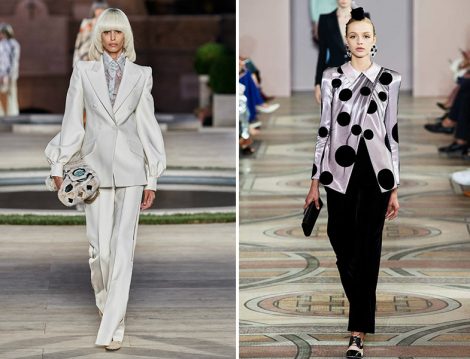 Armani Privé Fall 2019 Couture ve Fendi Fall 2019 Couture Takım