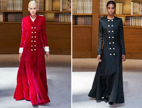Chanel 2019 Couture Kruvaze Pardesü
