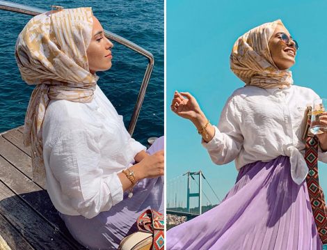 Five Scarf Desenli Şal