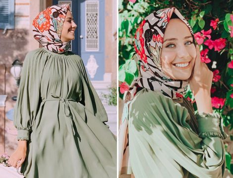 Fresh Scarfs Çiçek Desenli Şal