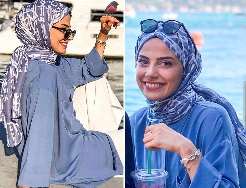 Shantuq Desenli Şal