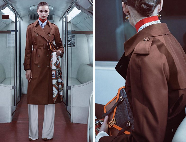 Burberry 2019 -2020 Kahve Trençkot
