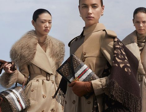Burberry 2019-2020 Sonbahar Kış Trençkot Modelleri