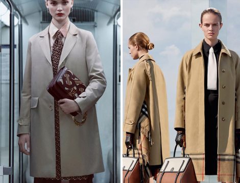 Burberry 2019-2020 Treçkot Modelleri