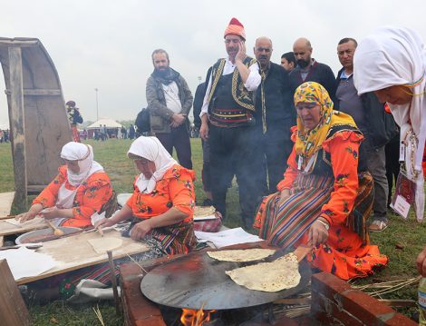 Etnospor Festivali 2019 (Gözleme Pişiren Kadınlar)