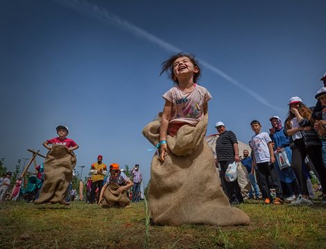 Etnospor Festivali 2019 Çocukların Çuval Yarışı