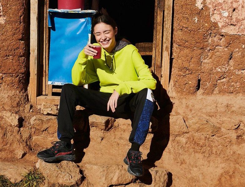 Puma X Les Benjamins Kapüşonlu Sweat ve Spor Ayakkabı