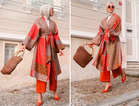 Rimel Aşkına Hilal Akel Fashion Kimono Kombini