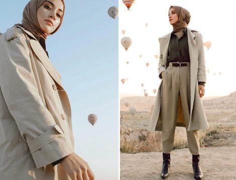 Sena Sever Suud Collection Trençkot Kombini