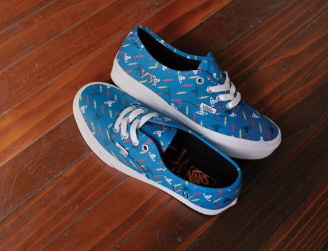 Vans ve Vivienne Westwood Mavi Sneaker