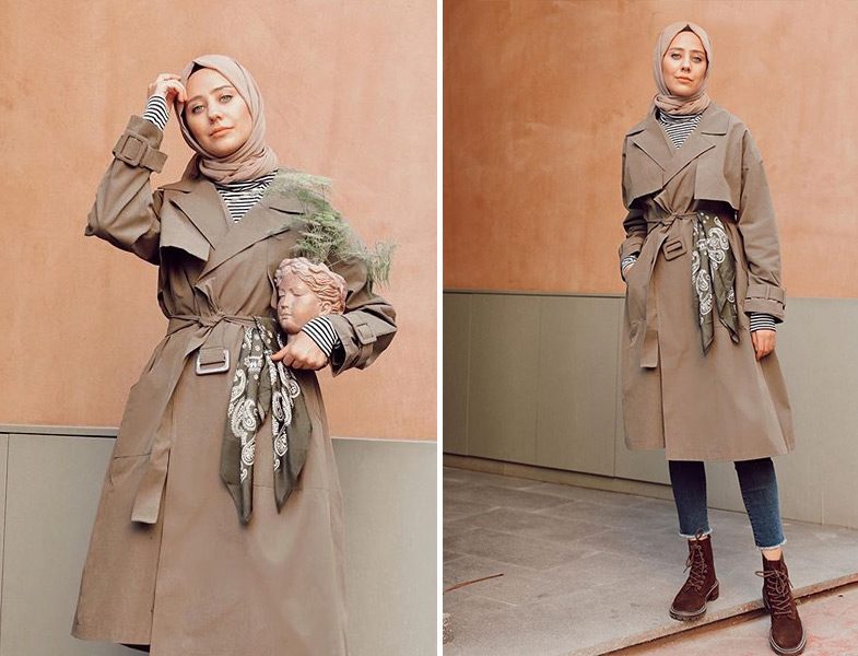 Aybüke Nur Demirci: Fugaa Design Trençkot