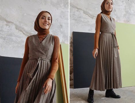 Hilal (Rimelaşkına): Vesna Design Pliseli Jile ve Kazak