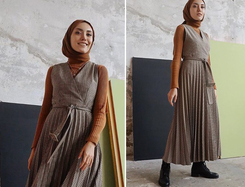 Hilal (Rimelaşkına): Vesna Design Pliseli Jile ve Kazak