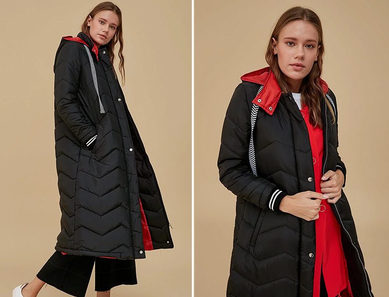 Kayra Ribanalı Anorak Kaban