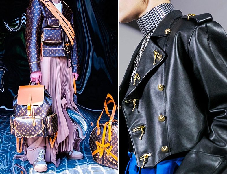 Louis Vuitton Çanta ve Deri Ceket