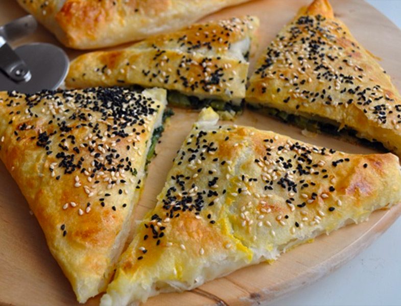Üçgen Zarf Börek Tarifi