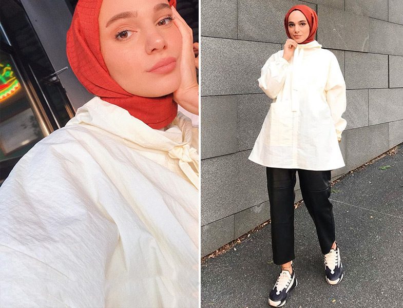 Şeyma Kaymak: Fugaa Design Yağmurluk - Qef Official Şal