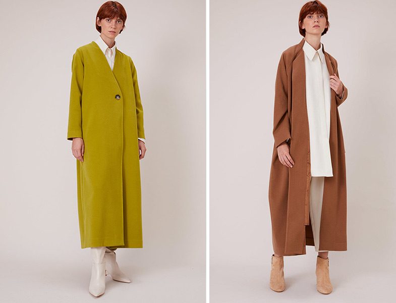 Kevser Sarıoğlu Oversize Kaban
