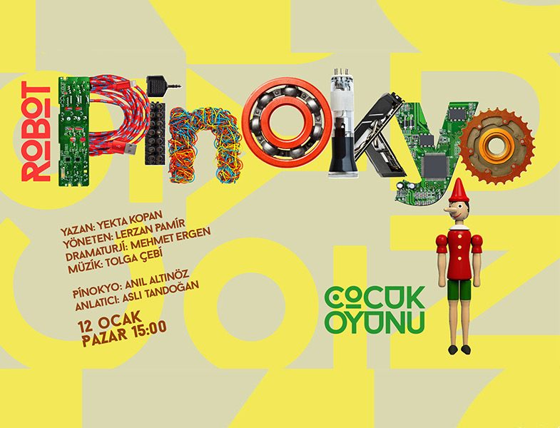 Robot Pinokyo Çocuk Tiyatro Oyunu