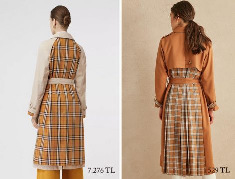 Burberry – Qooq Store Ekose Desen Trençkot Fiyatları