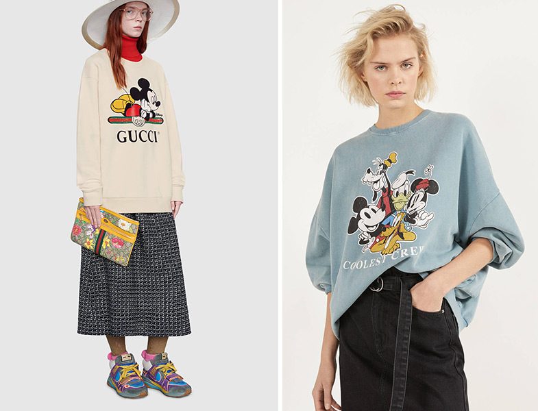 Gucci - Bershka Disney Sweatshirt