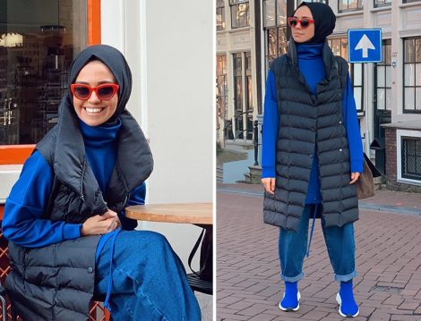 Hülya Aslan: Yelek - Qooq Store & Saks Skuba Sweat - Clocheofficial