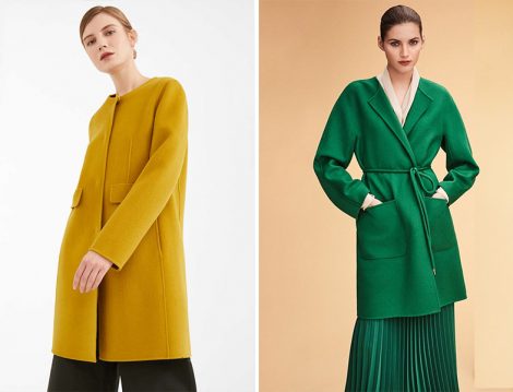 Max Mara Renkli Kaban