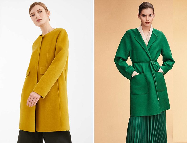 Max Mara Renkli Kaban