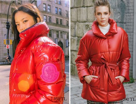 Moncler – Aker Kırmızı Şişme Mont Fiyat Farkları
