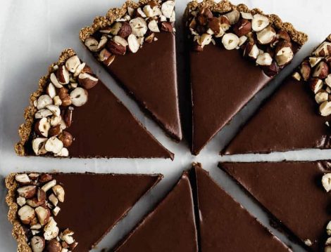Çikolatalı Yulaflı Tart