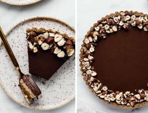 Çikolatalı Yulaflı Tart Tarifi