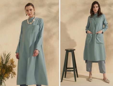 HE-QA Mint Tunik