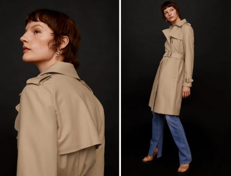 Mango 2020 Yaz Trençkot ve Denim Pantolon