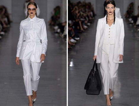 Max Mara 2020 Yaz Beyaz Takım