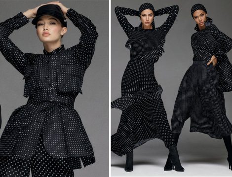 Max Mara 2020 Yaz Puantiye Etek -Gömlek