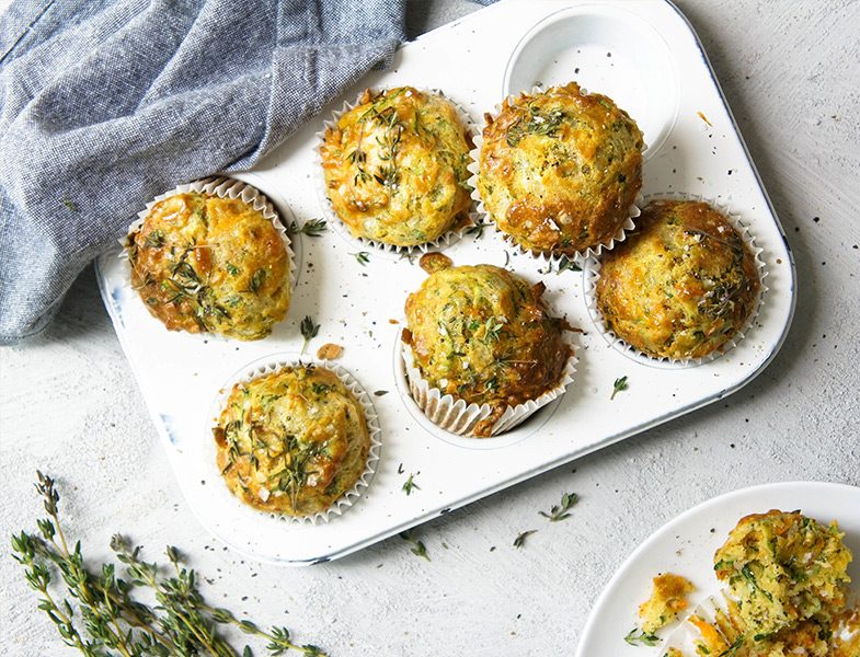 Sebzeli Muffin Tarifi