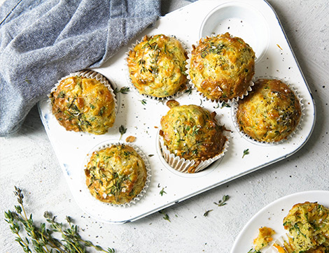 Çocuklarla Birlikte Yapabileceğiniz Sebzeli Muffin Tarifi