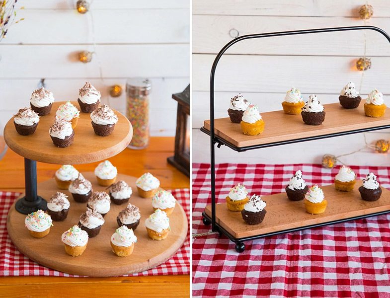 Joy Kitchen 2 Katlı Kek ve Kurabiye Standı